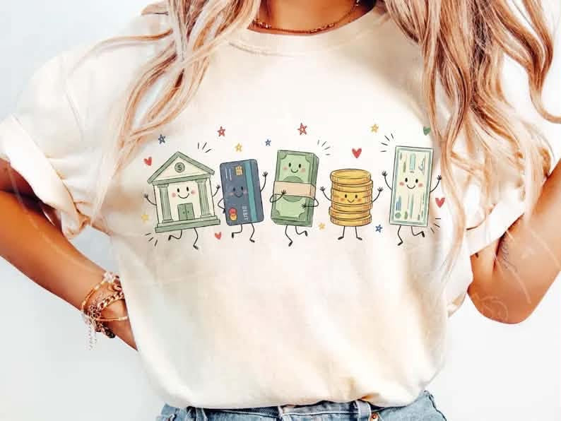 Occupation Doodle Character Short Sleeve/Comfort Color/1717