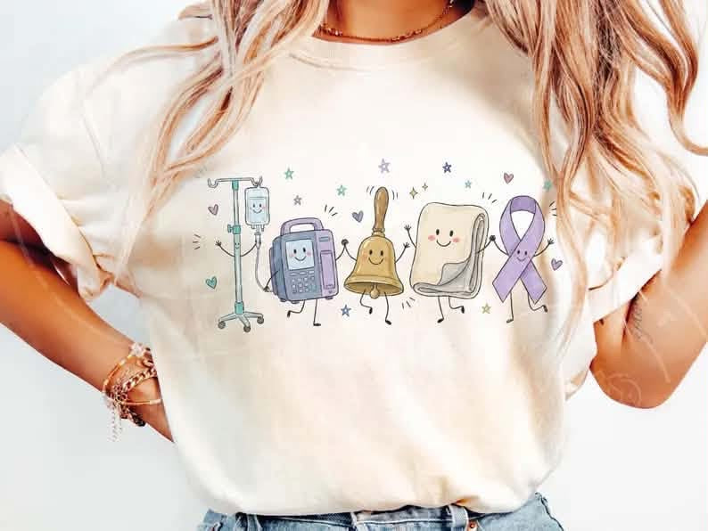 Occupation Doodle Character Short Sleeve/Comfort Color/1717