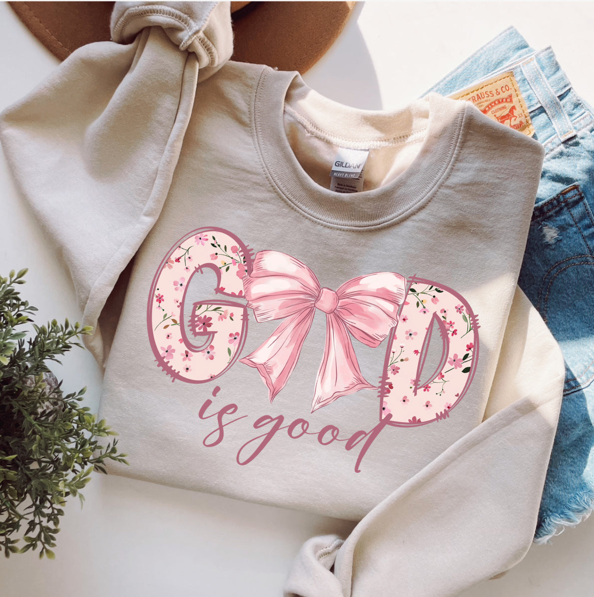 Religious Sweatshirt Gildan 18000