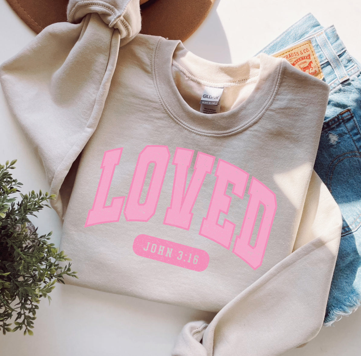 Religious Sweatshirt Gildan 18000