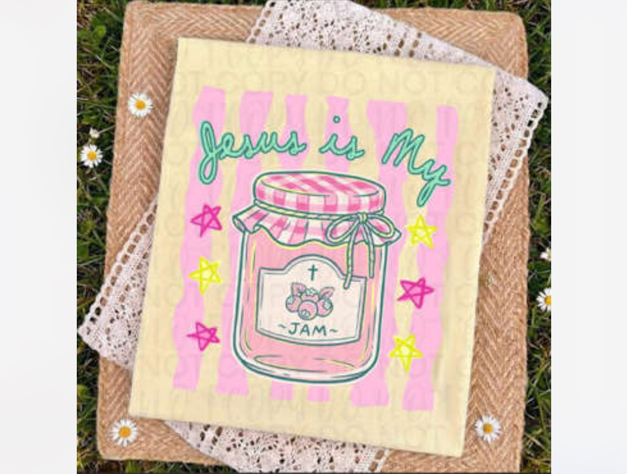 Jesus Is My Jam Short Sleeve/Comfort Color/1717