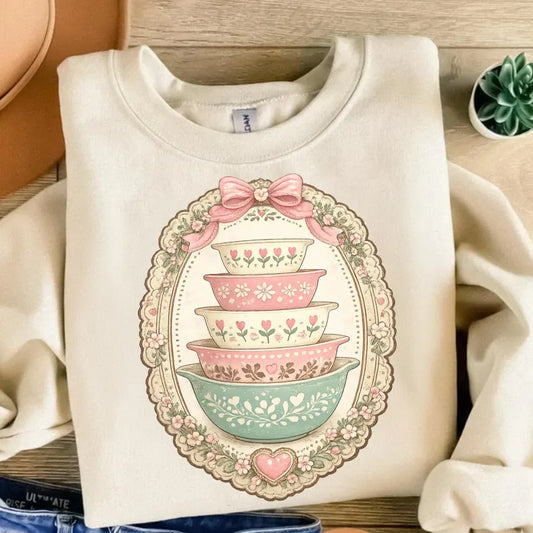 Vintage Bowl Stack Short Sleeve/Comfort Color/1717