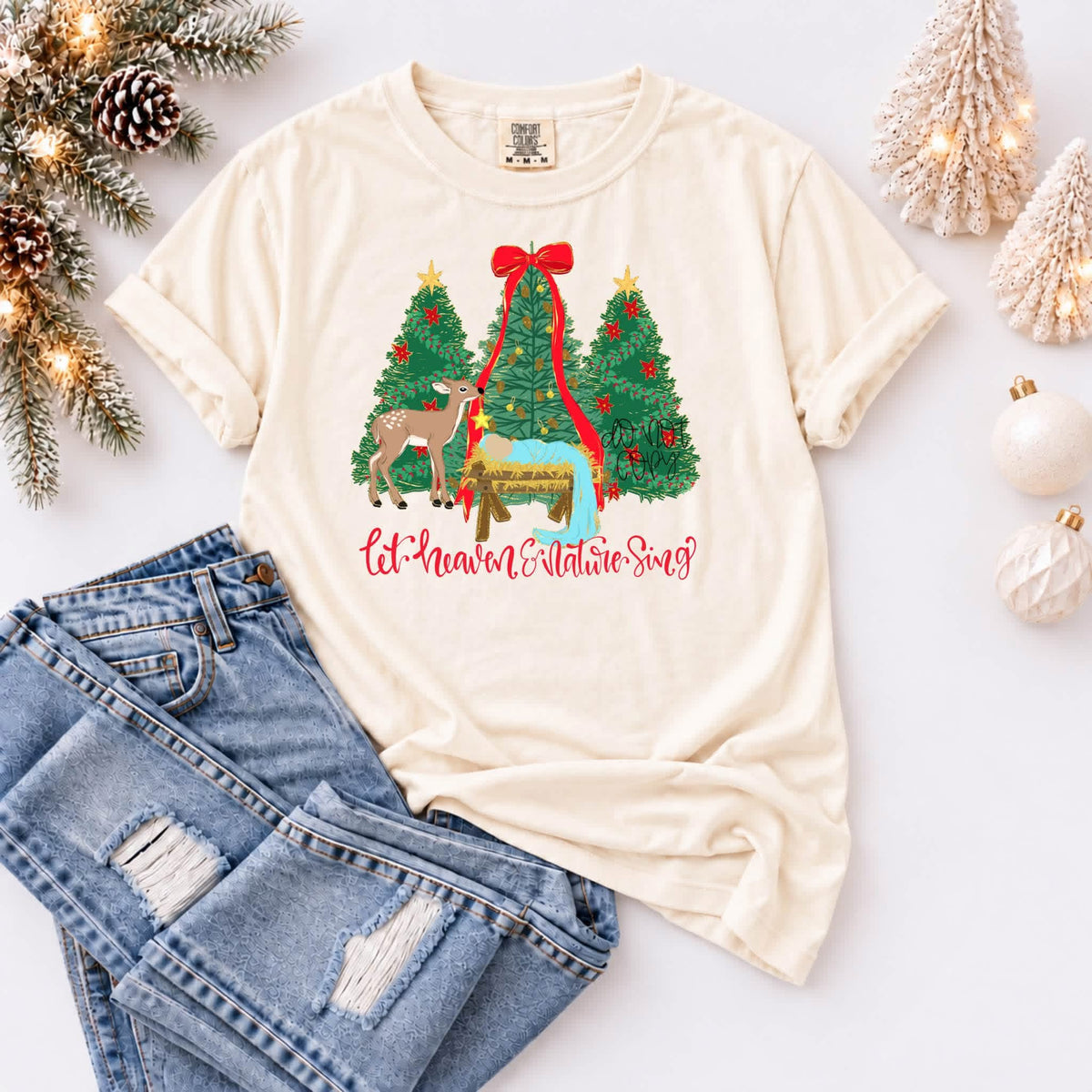 Let Heaven & Nature Sing Short Sleeve/Comfort Color/1717