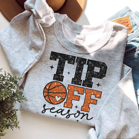 Basketball Tip Off Gildan Sweatshirt 18000