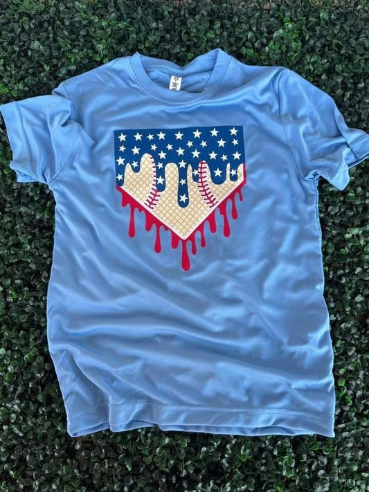 Baseball Stars Drip Short Sleeve/Team 365/TT11