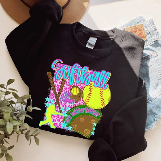 Youth Softball Gildan Sweatshirt 18000b