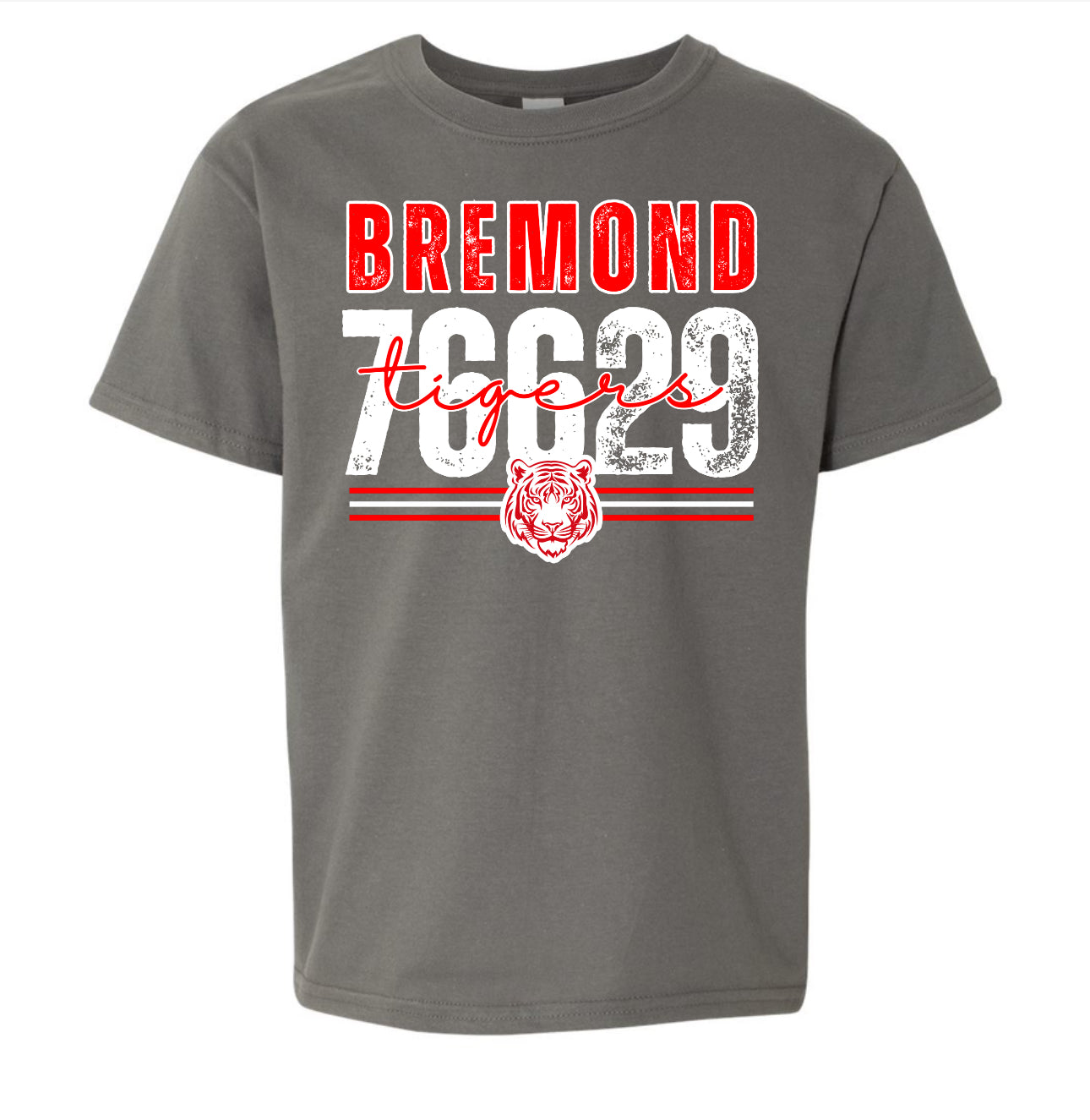 Bremond Tigers Short Sleeve/Gildan/64000