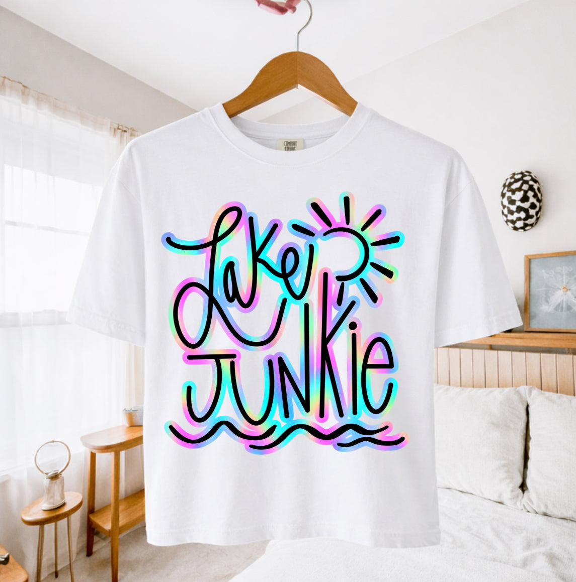 Lake Junkie Short Sleeve/Comfort Color 3023CL