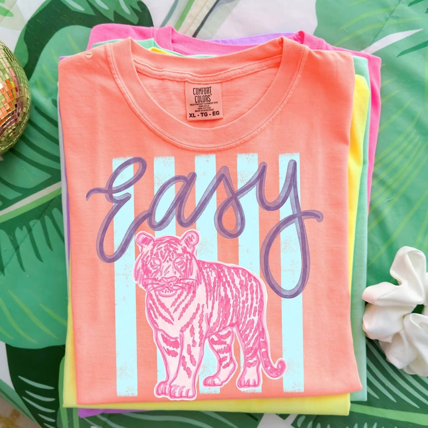 YOUTH Easy Tiger Short Sleeve / Comfort Color / 9018
