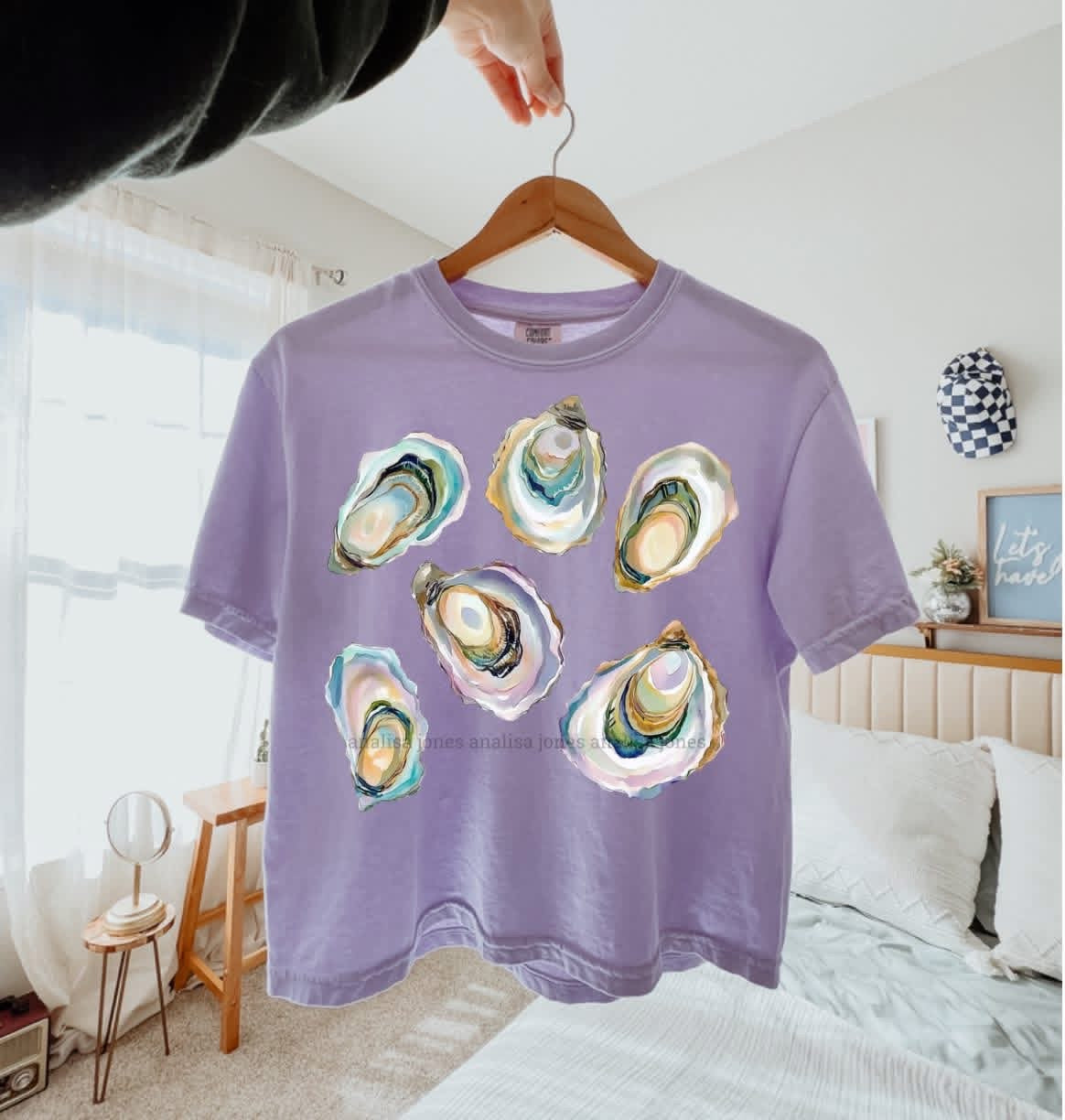 Oysters Short Sleeve/Comfort Color 3023CL