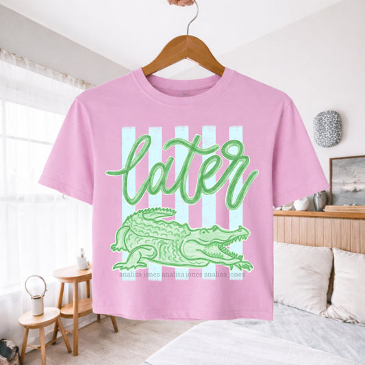 Trendy Gator & Crocodile Short Sleeve/Comfort Color 3023CL