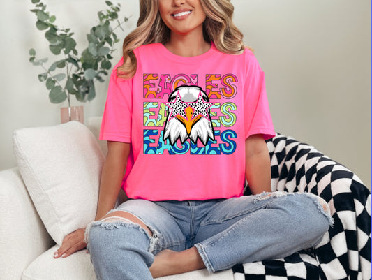 Groovy Eagles Short Sleeve/Comfort Color 1717