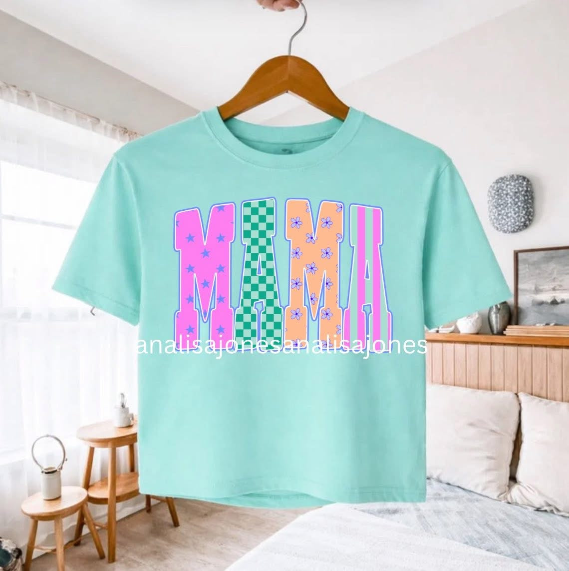 Mama Short Sleeve/Comfort Color/3023 CROP