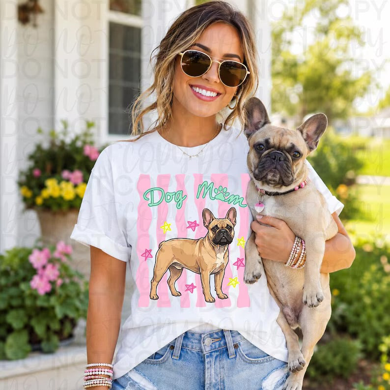 Dog Mom Short Sleeve/Comfort Color 1717