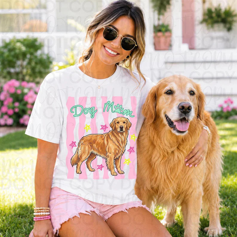 Golden Retriever Short Sleeve/Comfort Color 3023CL CROP