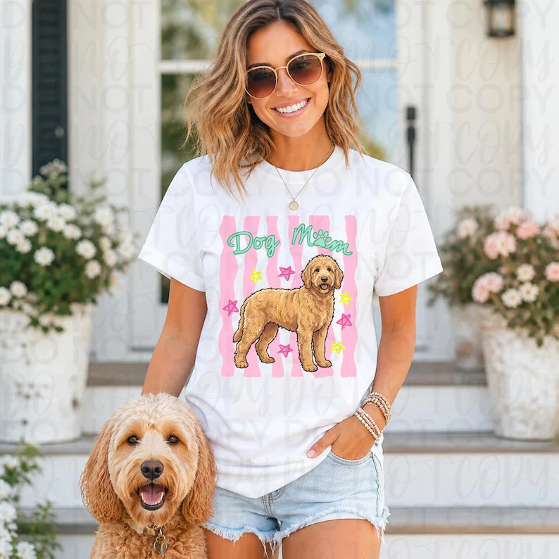 Dog Mom Short Sleeve/Comfort Color 1717