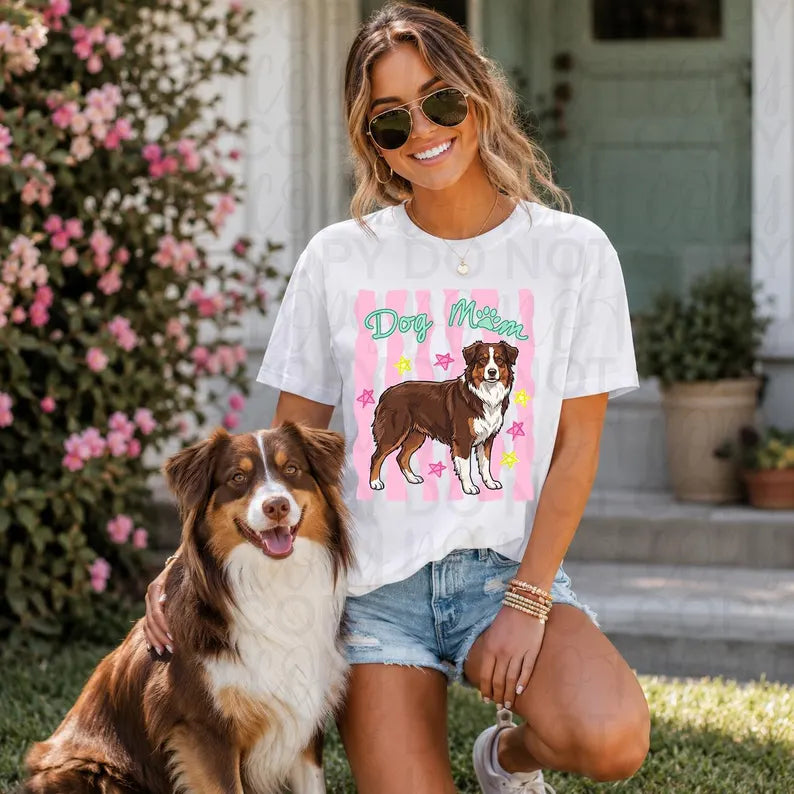 Dog Mom Short Sleeve/Comfort Color 1717