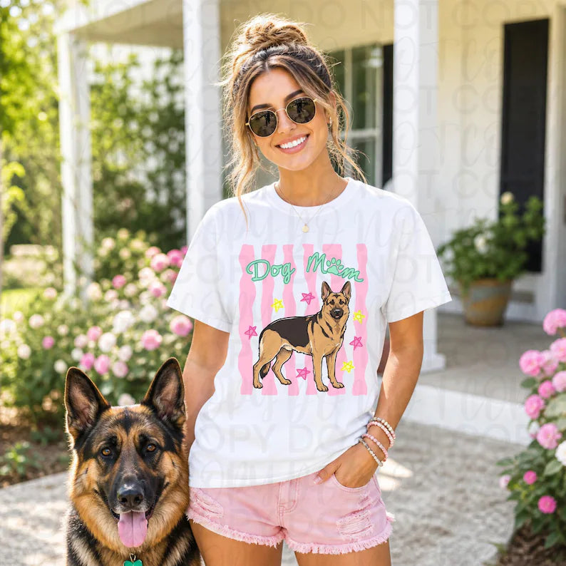 Dog Mom Short Sleeve/Comfort Color 1717