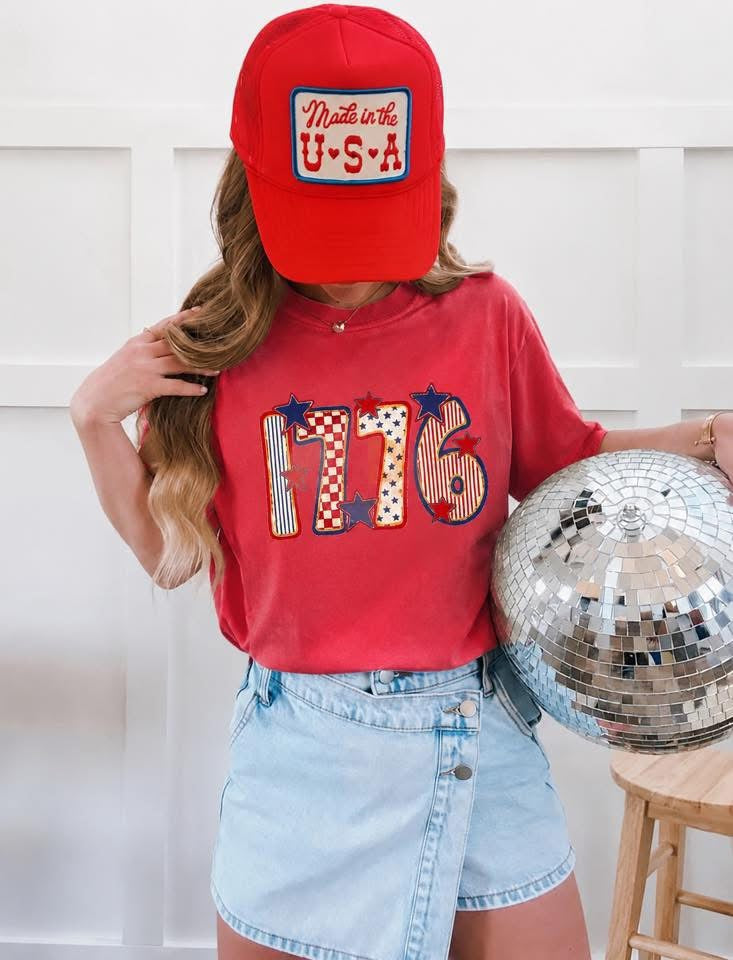 1776 Short Sleeve/Comfort Color 1717