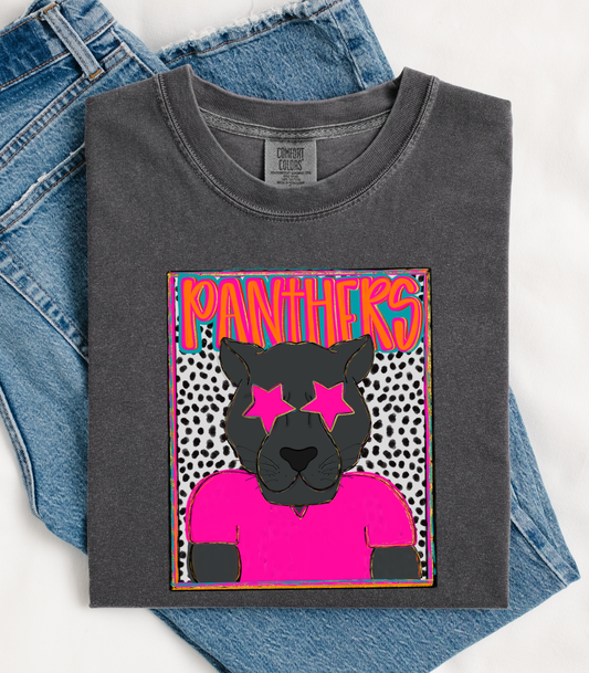Portrait Mascot On Comfort Color Collection