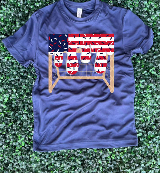 YOUTH Soccer Stripes Drip Short Sleeve/Team 365/TT11Y