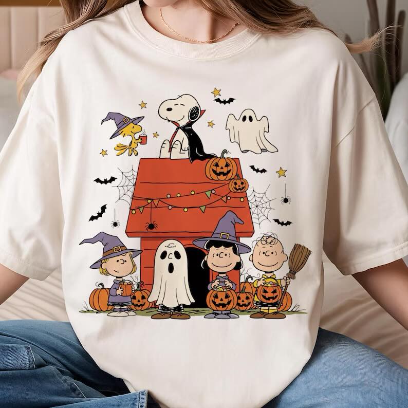 Spooky Charlie Brown Short Sleeve/Bella/3001