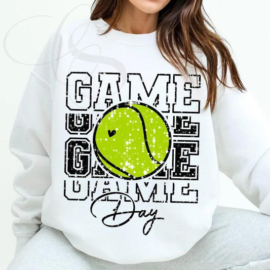 Tennis Game Day Softstyle Sweatshirt/Gildan/SF000