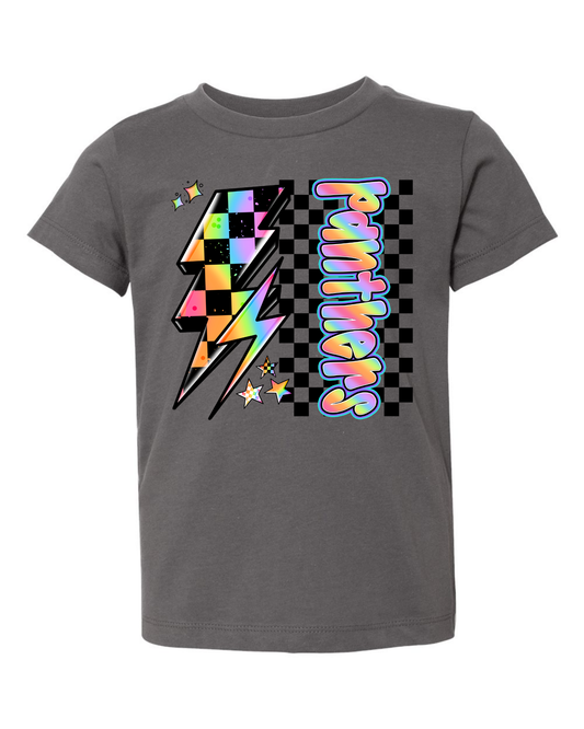 TODDLER Neon Bolt Mascot Short Sleeve/Bella/3001T