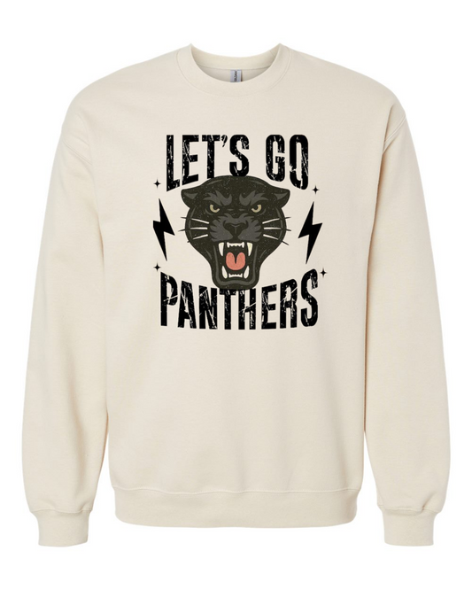 Let's Go Panthers Softstyle Sweatshirt/Gildan/SF000