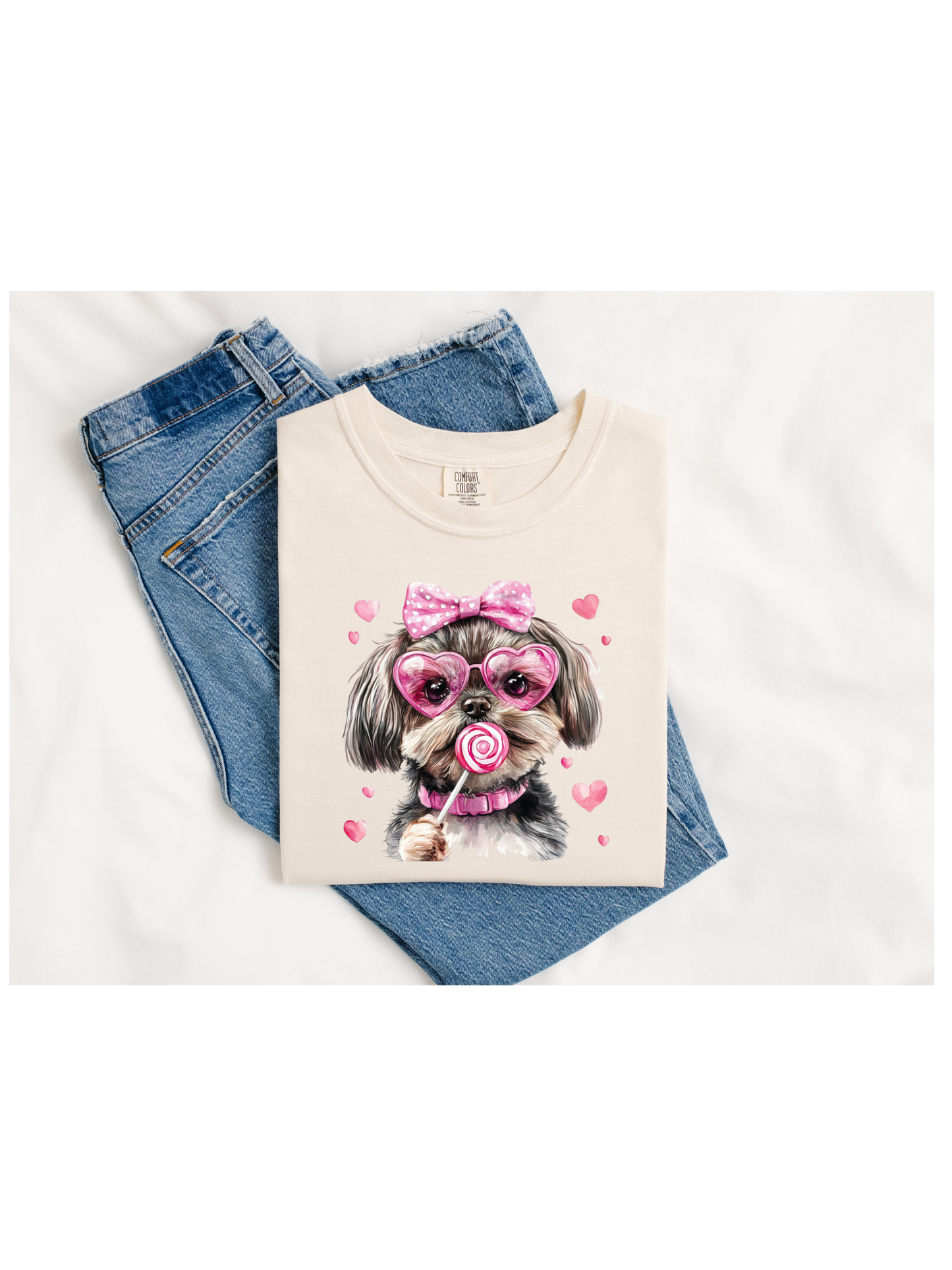Valentine Dogs Short Sleeve/Comfort Color/1717